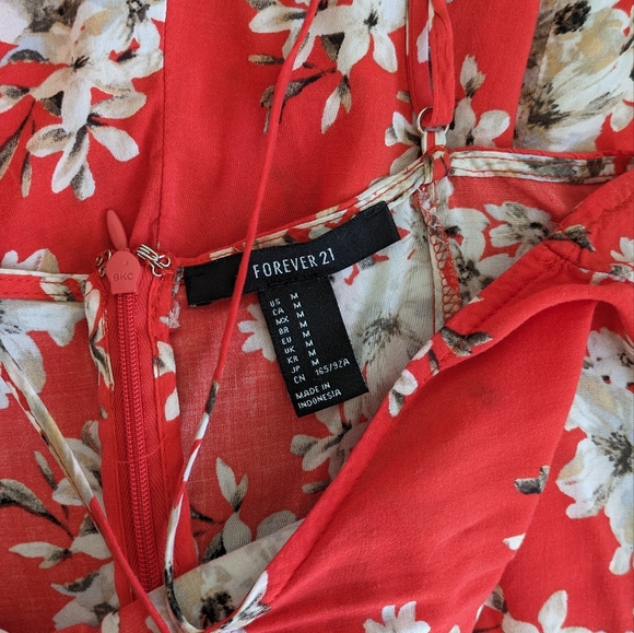 Floral Mini Slip dress - Picture 4 of 5